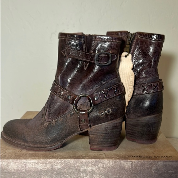 Bed|Stu Octane Brown Heeled Boots - Picture 3 of 3